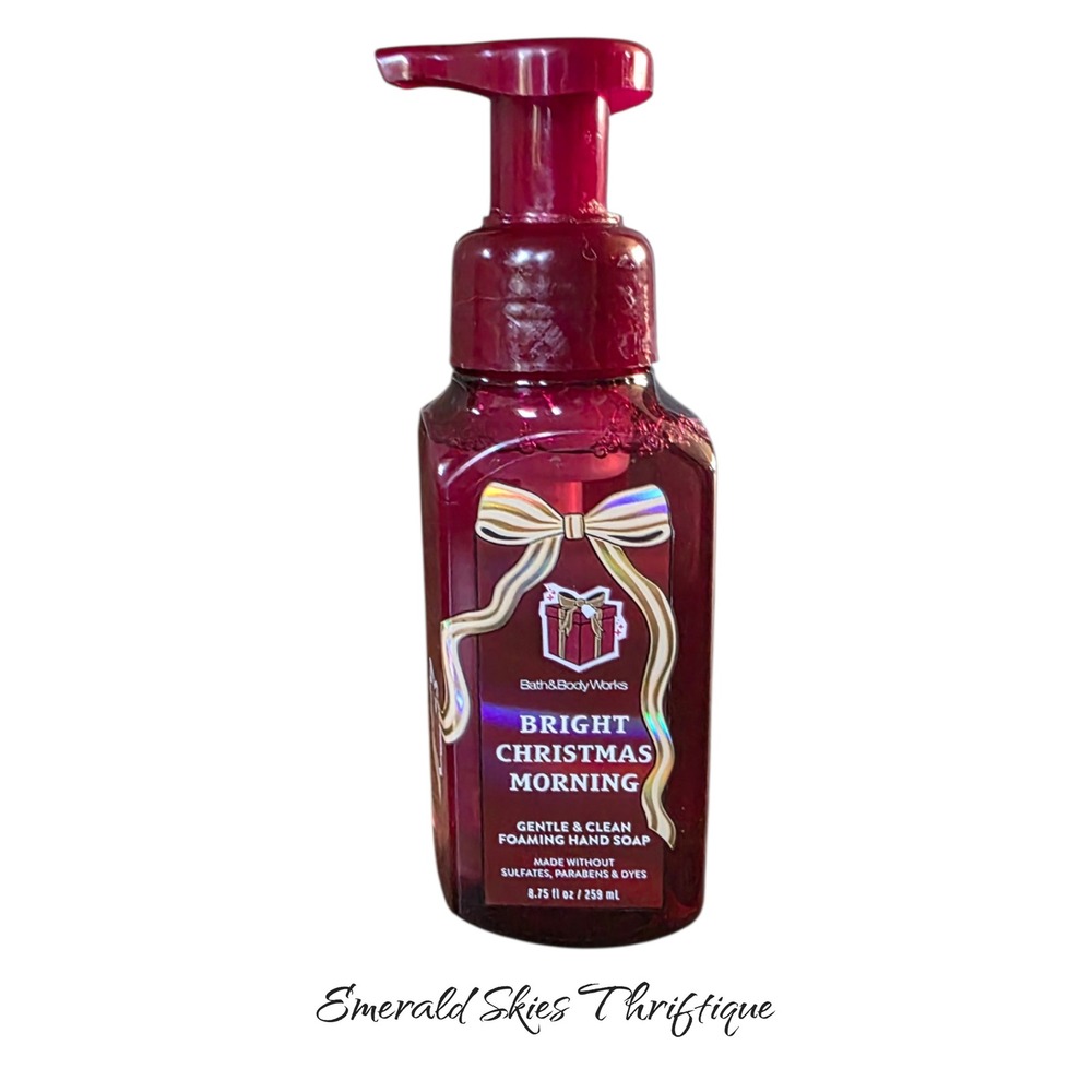 Bath And Body Works Bright Christmas Morning Foaming Hand Soap Wash free ship